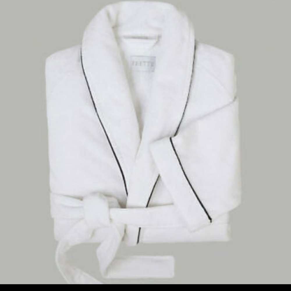 NWOT: Frette 1860 Bathrobe, 100% Cotton